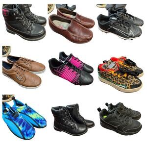 Bulk Boy's Girl's Shoe Lot Name Brand Wholesale Reseller Great ROI Children Nike
